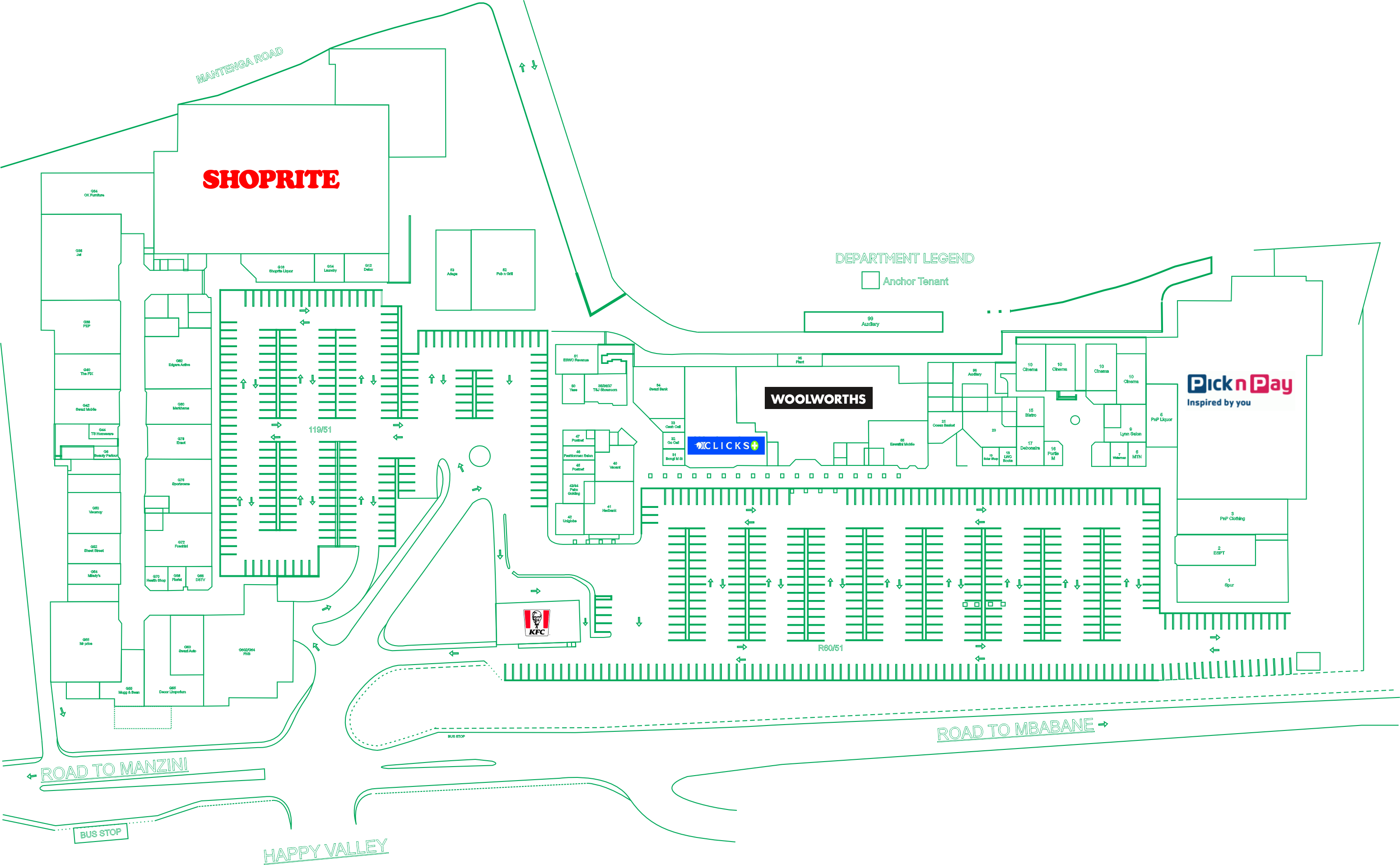 Shopping Center Map